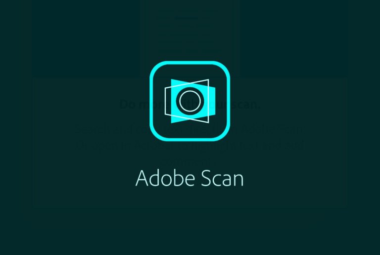 Adobe Scan Excellent for Business Cards