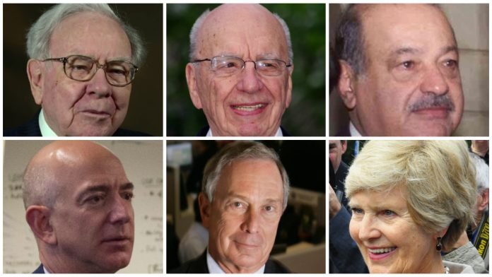 Top Newspaper Billionaires